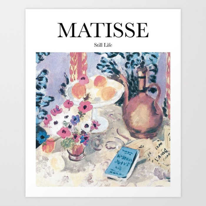 Matisse - Still Life Art Print