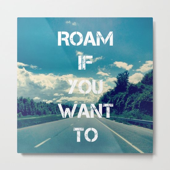 Roam II Metal Print