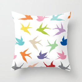 birds Throw Pillow