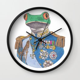 Illustrious Frog Wall Clock