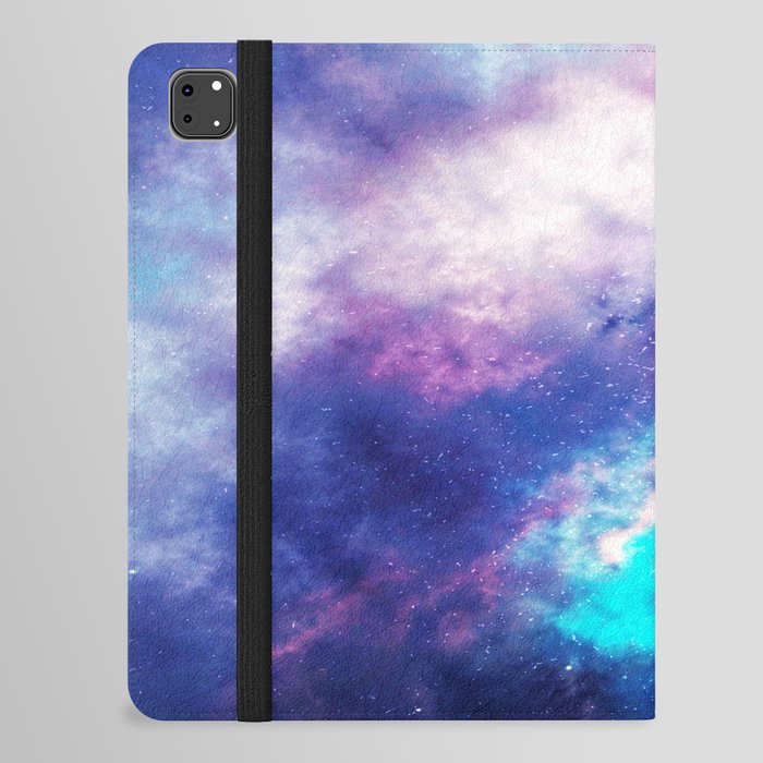 Colorful Universe Nebula Galaxy And Stars iPad Folio Case