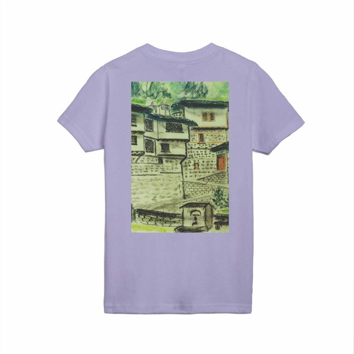 Old town of Smolyan Kids T Shirt