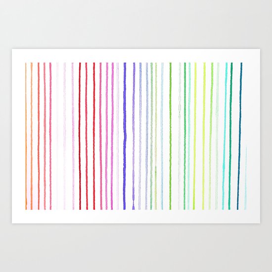 RAINBOW Art Print