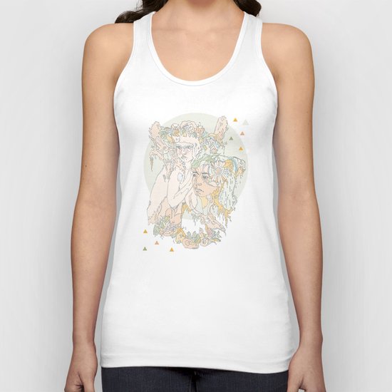 adorned pop Unisex Tank Top