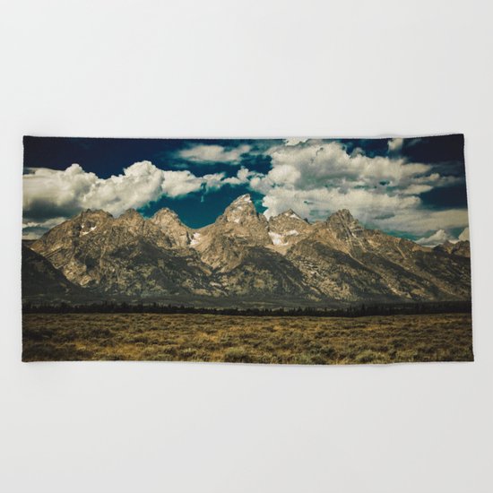 Mountain Summer Escape Beach Towel