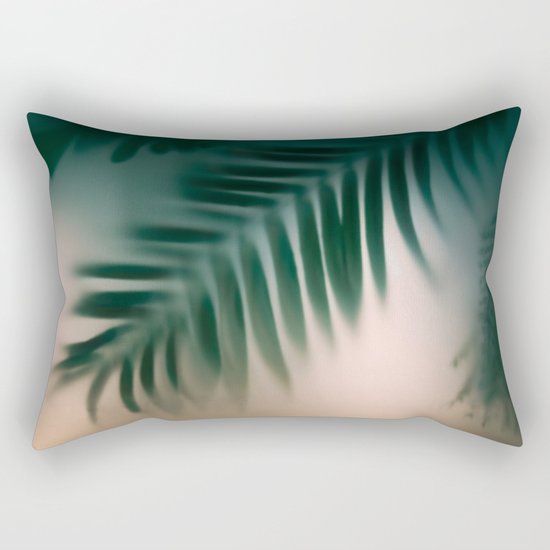 Green leaves Rectangular Pillow