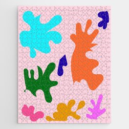 12 Henri Matisse Inspired 220527 Abstract Shapes Organic Valourine Original Jigsaw Puzzle