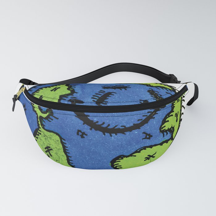 smiling earth Fanny Pack