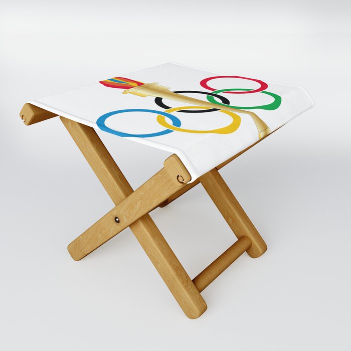 Olympic Rings Folding Stool