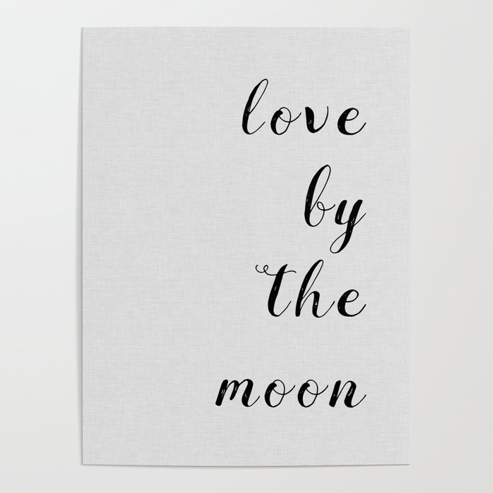 Love By The Moon Poster