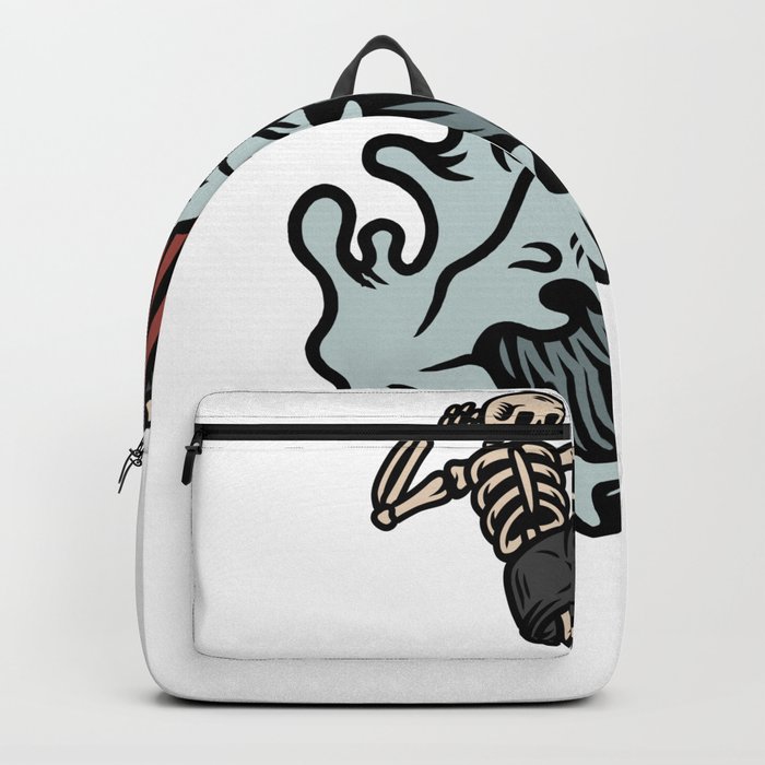 Skeleton backpack hotsell