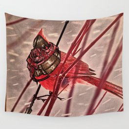 Birds In Armor 6 Wall Tapestry