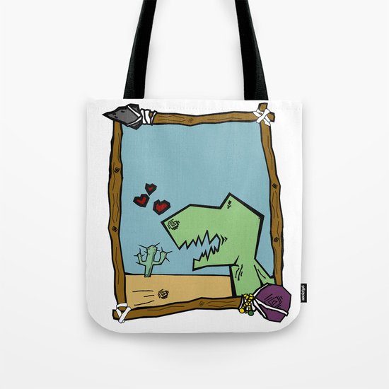 DINO BOY Tote Bag