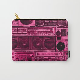 house of boombox : the pink print Carry-All Pouch
