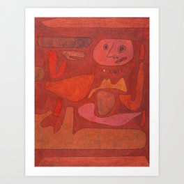 The Man of Confusion, 1939 by Paul Klee Art Print