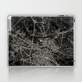 Wroclaw, Poland - City Map - Wroclove Laptop Skin