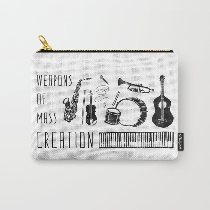 Weapons Of Mass Creation - Music Carry-All Pouch