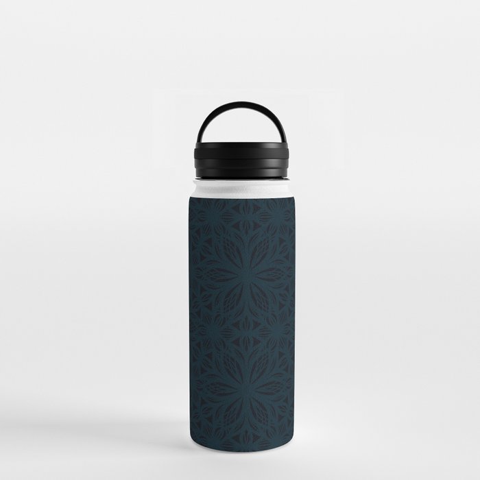 Tiffany Poinsettia- Night Sky Water Bottle