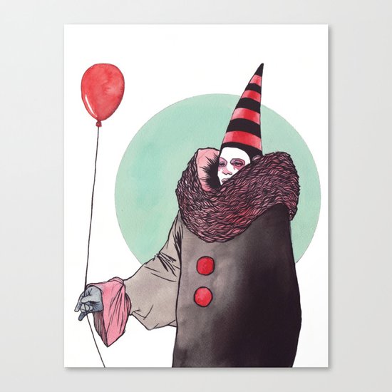 The Balloon Man Canvas Print