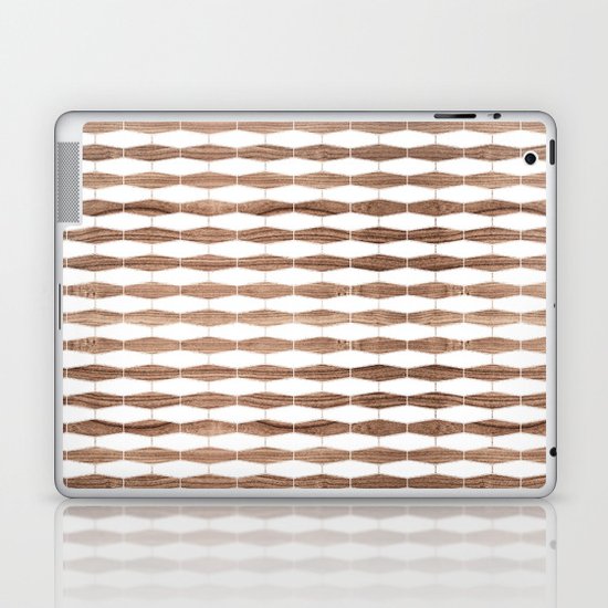 weave walnut Laptop & iPad Skin