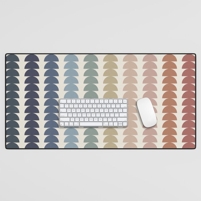 Maude Pattern- Vintage Multicolor Desk Mat