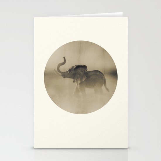 The elephant Stationery Cards