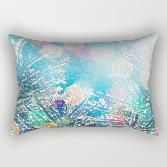 Happy Holidays Rectangular Pillow