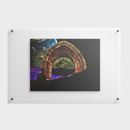 Only Home To Care Floating Acrylic Print