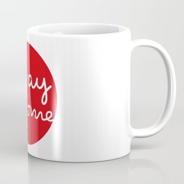 Stay at Home - Red Dot Works Coffee Mug | Love, Street, Side, Time, Home, Earth, Dot, Sketch, Healthy, Stayhealthy 