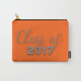 Class of 2017 - Orange and Grey Carry-All Pouch