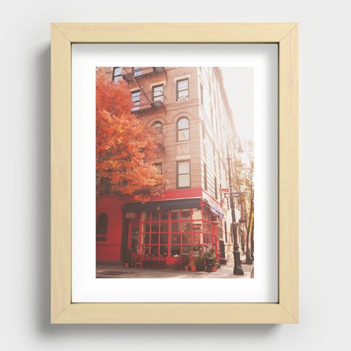 Friends Apartment in New York Recessed Framed Print