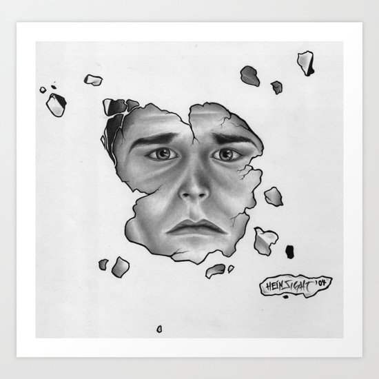 Pieces Art Print