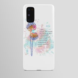 We Love - Sympathy Comfort and Grief Art Android Case