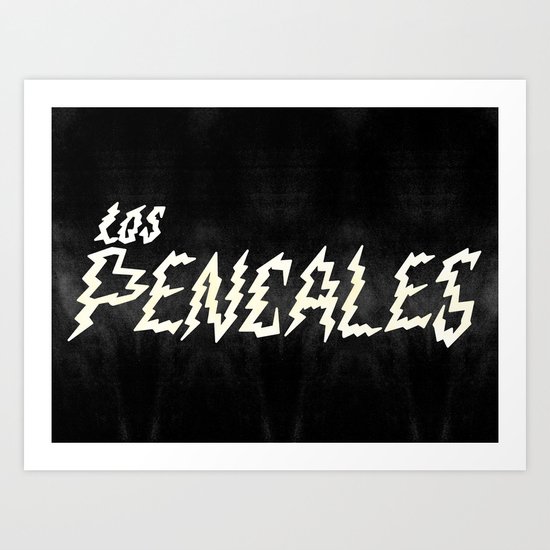 LOS PENCALES Art Print