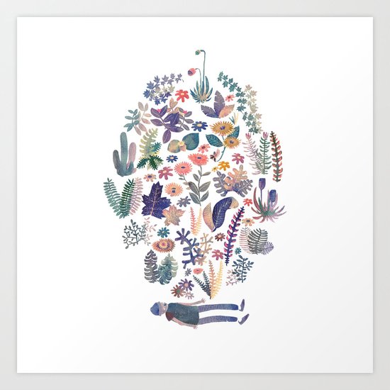 nature creator Art Print