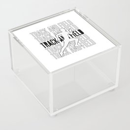 Track and Field Running Acrylic Box