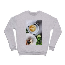 Delicious Morning Latte Crewneck Sweatshirt