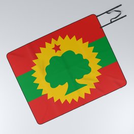 Flag of the Oromo people Picnic Blanket