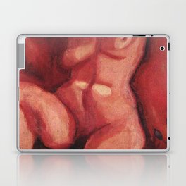 Red Nude Sitting Up, 1908 - Marc Chagall  Laptop Skin