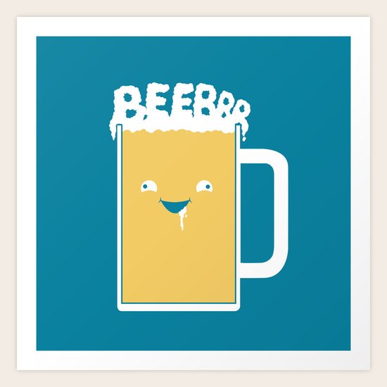 Beerrr Art Print