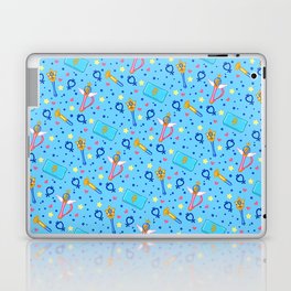 Sailor Mercury Pattern / Sailor Moon Laptop & iPad Skin