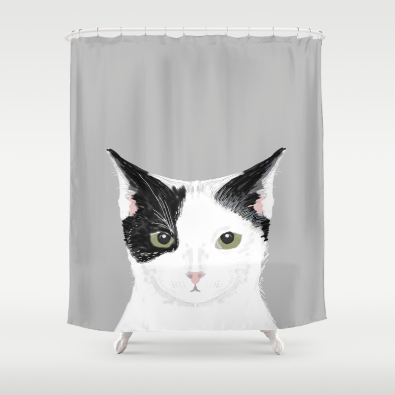 Manny Black And White Cute Cat Gift Cat Person Cat Lady Funny