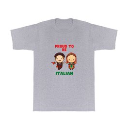 Proud to be Italian - cute design T Shirt
