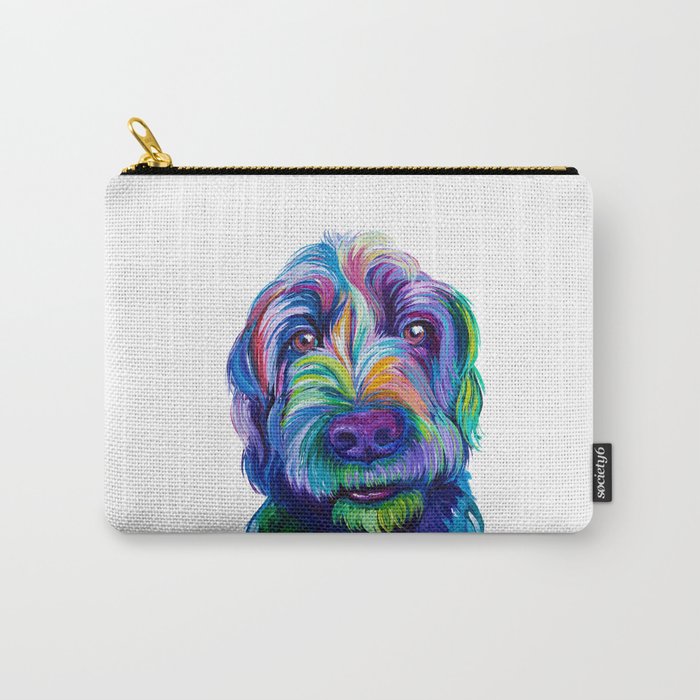 Rainbow Pup Carry-All Pouch