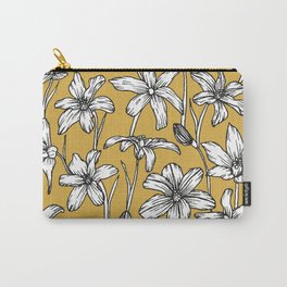 Mustard Glory of the Snow Carry-All Pouch