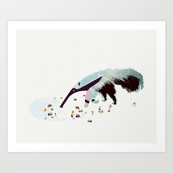 Anteater Art Print