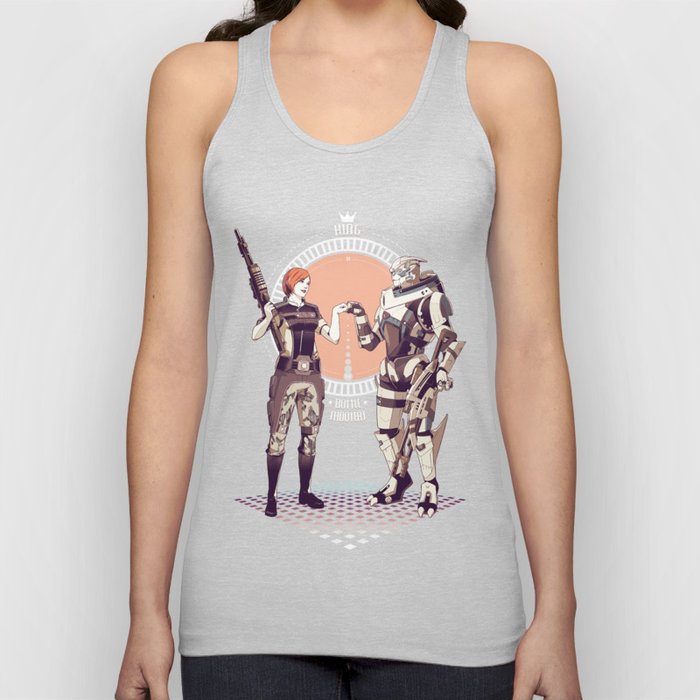 Mass Effect : King of the bottle shooters. Tank Top