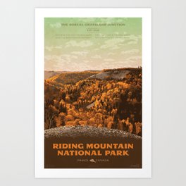 Riding Mountain National Park Art Print