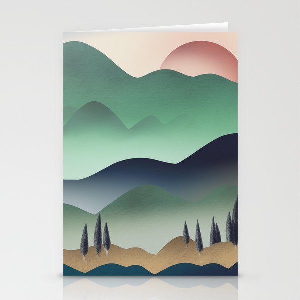 It's a new day Stationery Cards