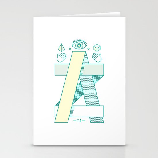 A to Z Stationery Cards